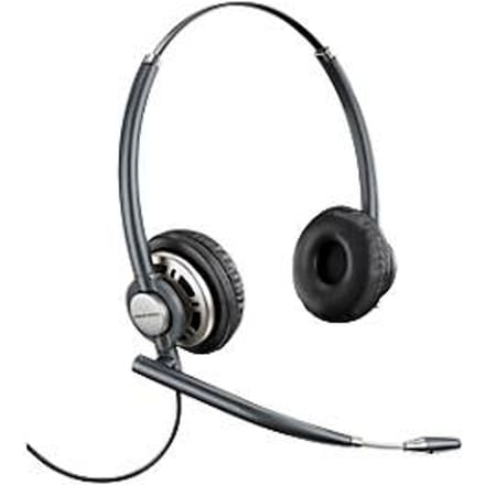 Poly EncorePro HW720 Binaurale Hoofdtelefoon + Snelkoppeling.