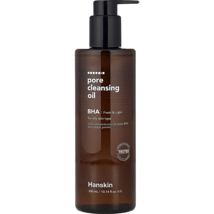 Hanskin Poriënreinigende Olie, BHA, 300ml (10,14 floz) black