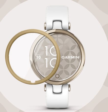 Strap-it Full Cover Screenprotector – Geschikt voor Garmin Lily – Goud