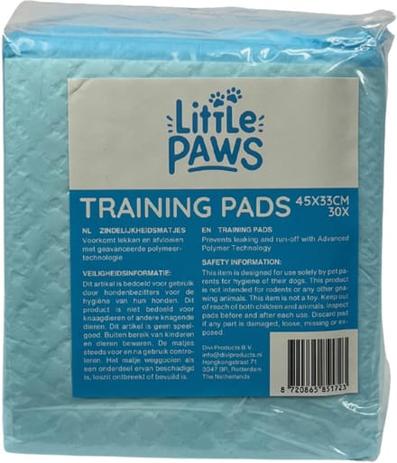Training Pads EASYPETS - Geurloos, Absorberend - 33x45 cm, 30 Stuks
