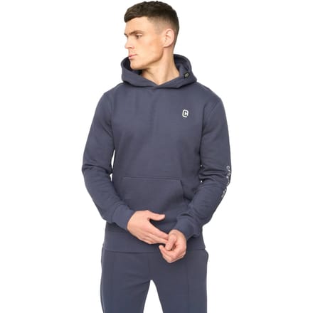 Crosshatch Heren Crufton Hoodie (Marineblauw)