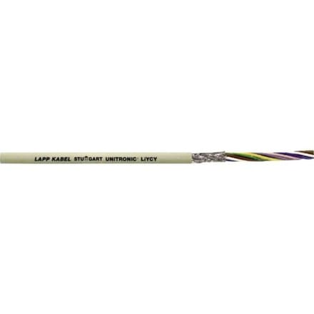 LAPP 34704/100 Datakabel UNITRONIC LIYCY 4 x 0.75 mm² Grijs 100 m