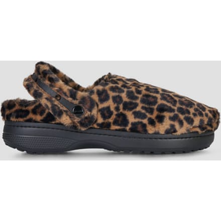Crocs Classic Onvergetelijke Klompen Polyester Mix Dames Luipaard Klompen