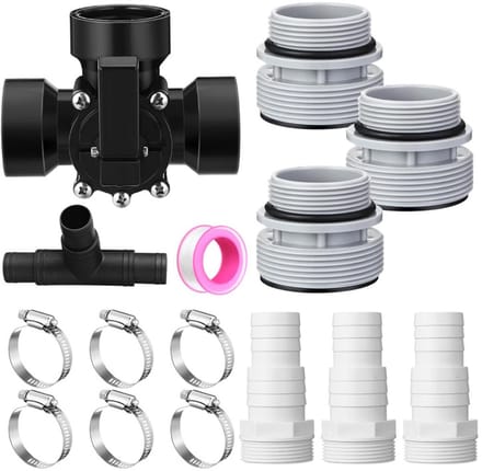 Bypasskit - 12-delige - voor zwembad - filterpomp - set zwembad 32mm/38mm