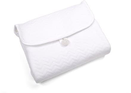 Poetree Kids verschoonmatje voor onderweg wit - portable changing mat cover