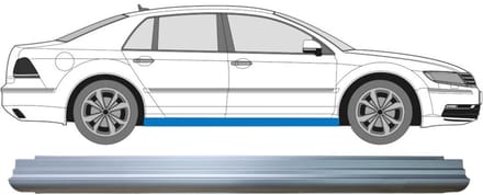 Reparatie dorpel voor Volkswagen Phaeton 2002-2016 / Links = Rechts