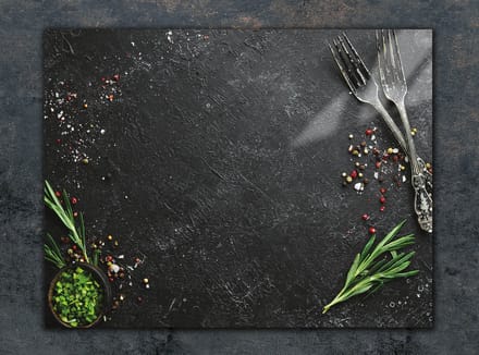 TMK ArtDeko - Snijplank - 30x22 cm - Glas - Antislip