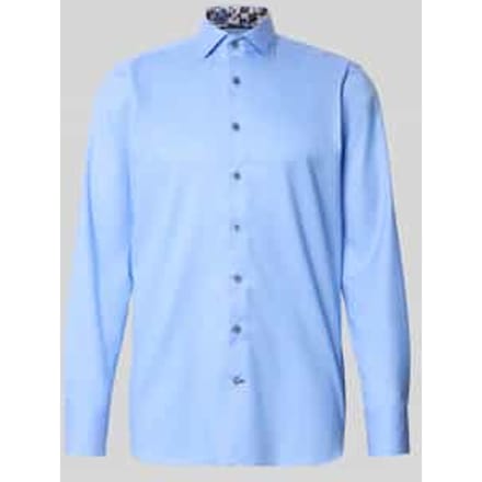 OLYMP SIGNATURE Overhemd, Tailored Fit, SIGNATURE Kent, Bleu