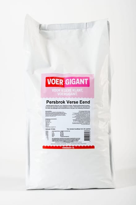 Voergigant - Hondenvoer - Verse eend - 15 kg