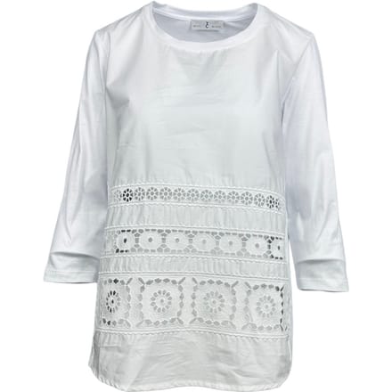 Whyci T-shirt en Polo Bianco