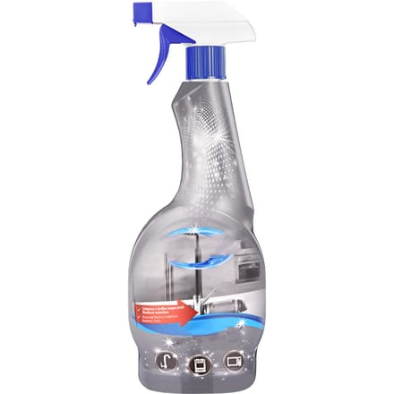 Roestverwijderaar Oplosmiddel RVS Reiniger 550ml voor Waterkraan Douchekop gray