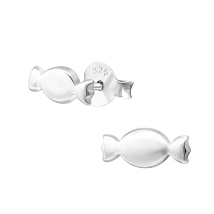 Princess  Oorbellen Candy - 925 Zilver E-Coating - Snoepje - 8x4mm