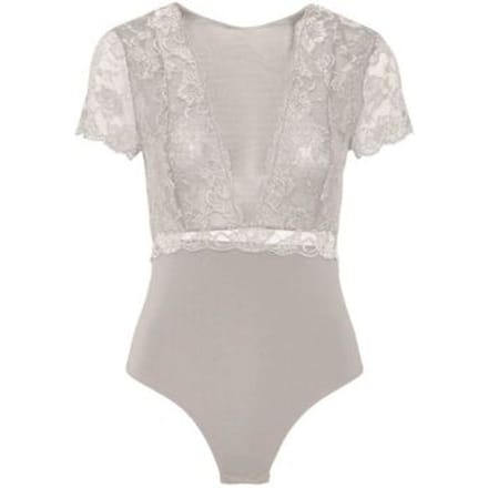 Onderhemden Pieces 17095132 SICCA-SILVER GRAY