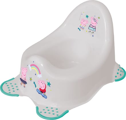 Keeeper Peppa Pig Plaspotje - licht grijs