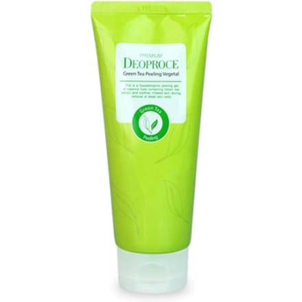 Premium Deoproce Groene Thee Peeling Plantaardig 170g*1St/2St/3St 1Pc yellow