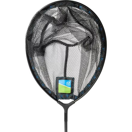 Preston Quick Dry Landing Net - 18inch - Schepnet - Zwart