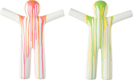 J-Line figuur P'tit Maurice Verf - polyresin - mix - large - 2 stuks