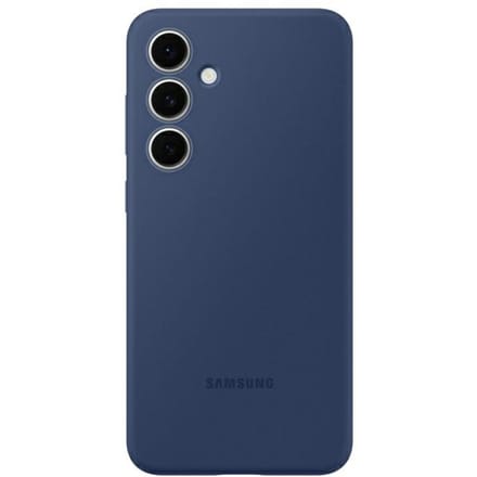 Samsung Silicone Case - Geschikt voor Samsung Galaxy S24 FE - Blauw