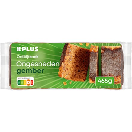Ontbijtkoek Gember ongesneden