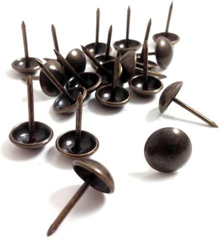 Bronzen Bekledingsspijkers met Brede Kop 10,5 mm x 16 mm