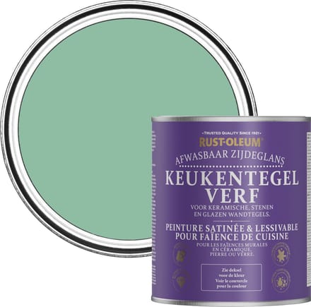 Rust-Oleum Groen Keukentegelverf Zijdeglans - Wanderlust 750ml
