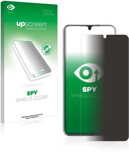 upscreen - privacy screenprotector voor Nokia 7.2 - Folie Beschermfolie Blauwlichtfilter