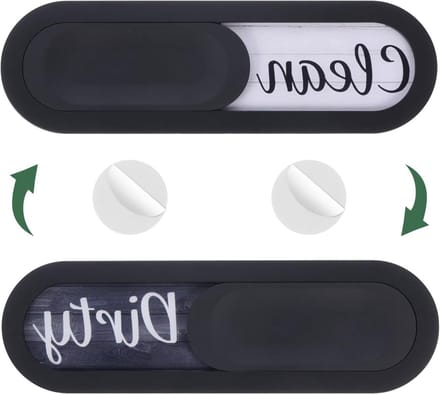Magnet Vaatwasser Indicator - Schone Vuile Teken - Status Aangeven - Krasbestendig - 15x4.5 cm - Houtnerf