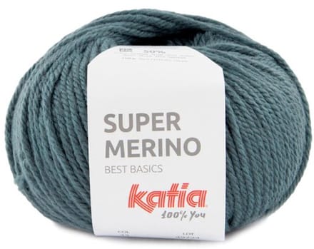 Katia Super Merino - 43 mintturquoise - Wol/Acryl Garen