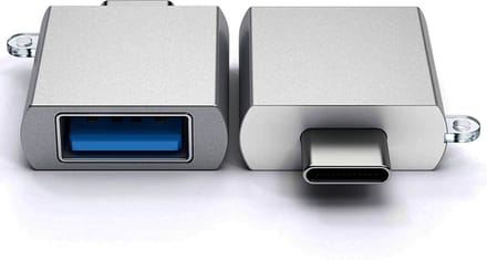Satechi Type-C USB adapter / USB C Aan USB A - Ruimte Grijs