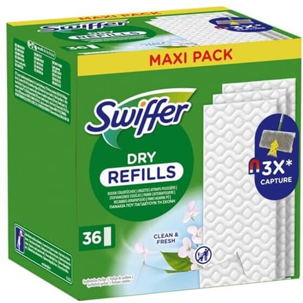 Swiffer droge vloerdoekjes 36 stuks - navulverpakking