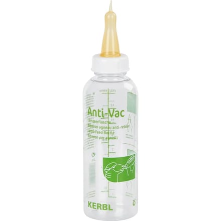 Excellent Kerbl Lamspeenfles - Lammerfles Plexiglas - Inclusief speen - transparant - 0.5 liter
