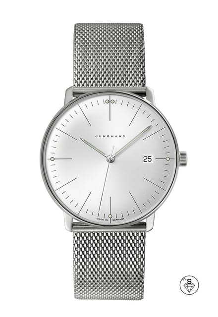 Junghans Max Bill Quartz 41/4463.46 heren horloge - luxe horloge - dames horloge