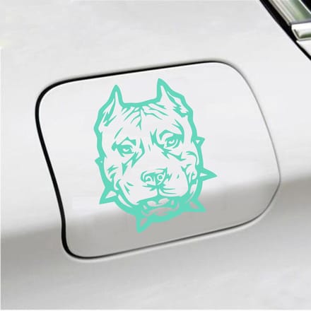Bumpersticker - Hond - 12,3 X 10 - Mint