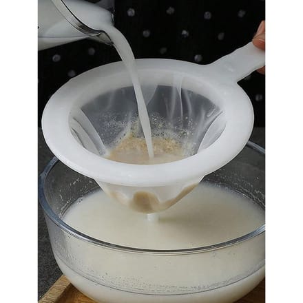 Filtre à résidus de café/lait de soja, Passoire en maille pour centrifugeuse domestique 100 mesh blanc