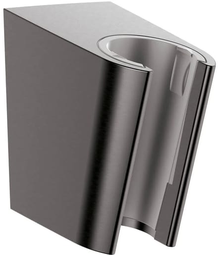 Hansgrohe Porter S wandhouder - geborsteld zwart chroom