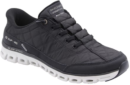 Skechers Dames Slip-ins Glide-Step Cozy Fit Sneaker At Ease 104556 BKNT