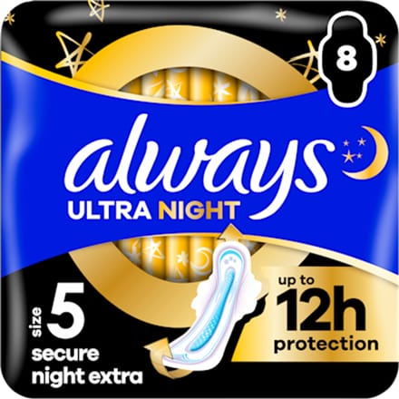 Maandverband ultra secure night extra