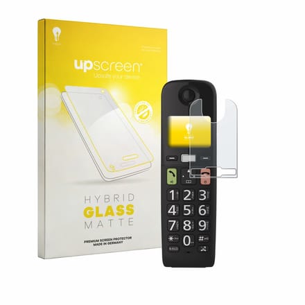 upscreen - Screenprotector voor Panasonic KX-TGU130 - Folie Beschermfolie Beschermglas matte