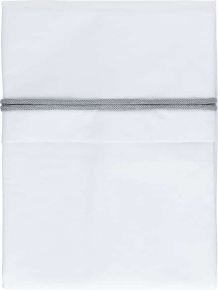 Baby's Only Wieglaken gebreide bies - Nordic Blue/Wit - 80x100 cm - 100% egyptisch katoen