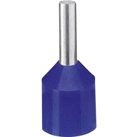 Phoenix Contact 3201929 Adereindhulzen 2.50 mm² Deels geïsoleerd Blauw 100 stuk(s)