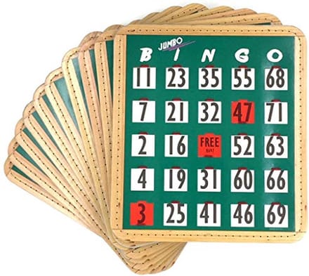 Bingo Schuifplank 1-75 | XL | Groen | 10 stuks