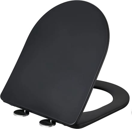 Xellanz Nibiru Toiletzitting Softclose en Quick Release - Mat Zwart