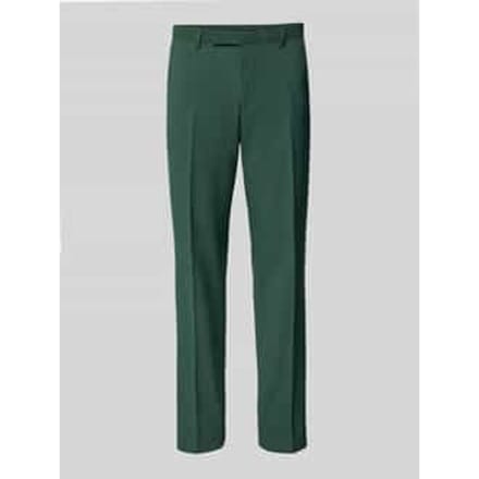 Slim fit pantalon met persplooien