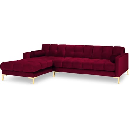 Hoekbank Bali links velvet | Cosmopolitan Design