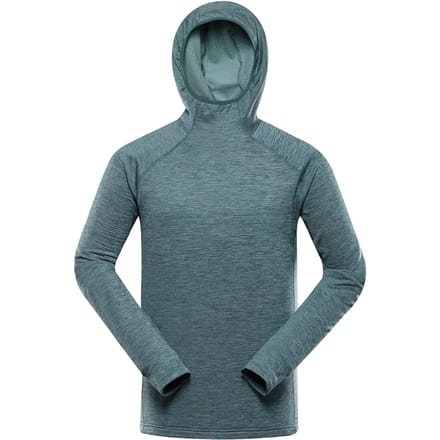 Alpine Pro Rolt Fleece Met Kap Groen XS Man