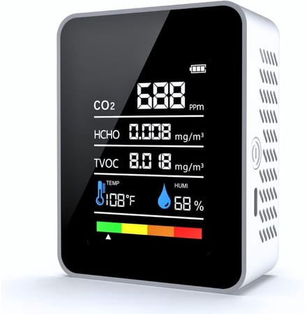 CO2 Meter - Hygrometer - Luchtkwaliteitsmeter