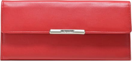 Esquire Helena Portemonnee Leer 18 cm - Dames - Horizontaal - rot
