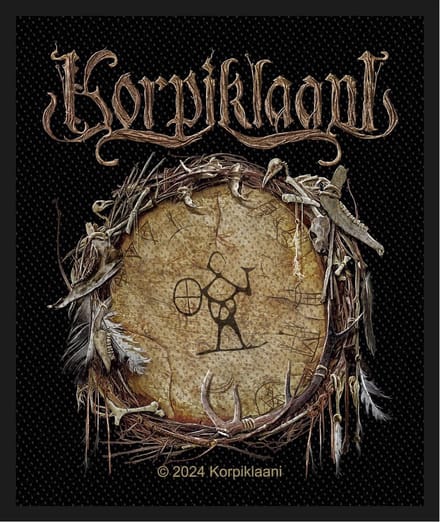 Korpiklaani - Rankarumpu Patch - Zwart