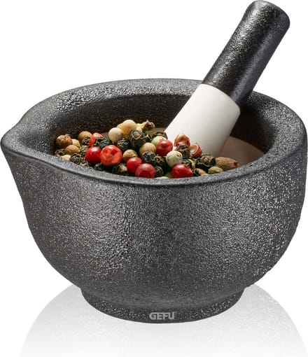 GEFU Vijzel GRINO Ø13,5cm, gecoat porselein