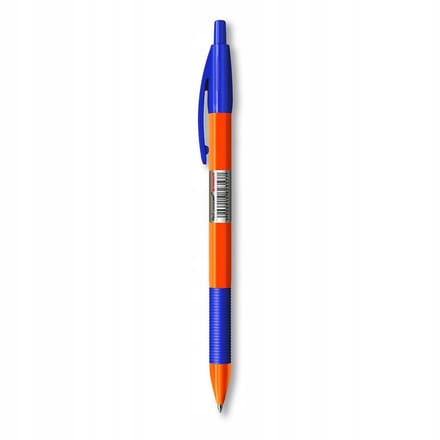 Penmate Click&Grip Blauwe Pen 1.0mm - Comfortabel en Duurzaam